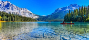 Emerald lake yoho national park in canada